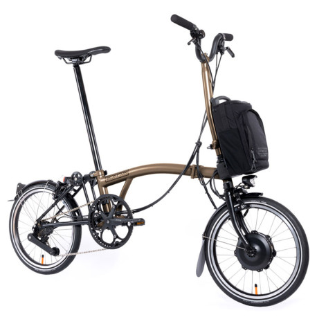 Vélo pliant électrique Brompton Electric P Line Urban - 4 vitesses - guidon H Vélo pliant électrique Brompton Electric P Line Urban - 4 vitesses - guidon H